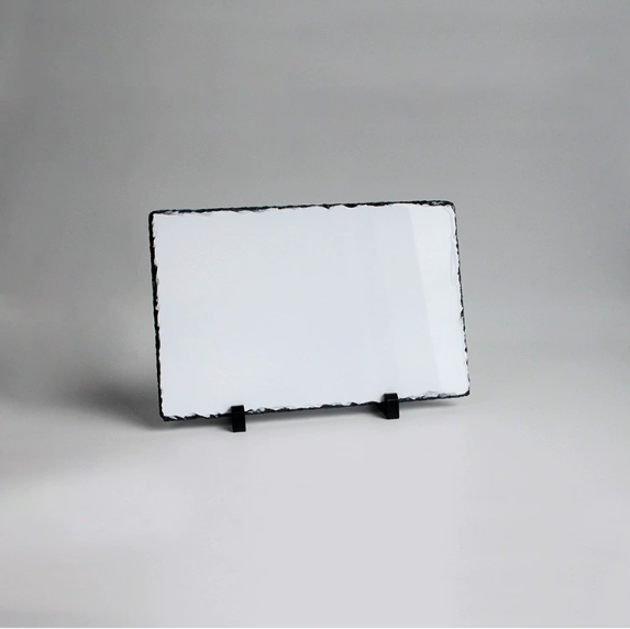 In Stock, Rectangle 20x30cm Sublimation Rock Slate Custom Printing and Personalized Gifts, Glossy&Matte Finish Available