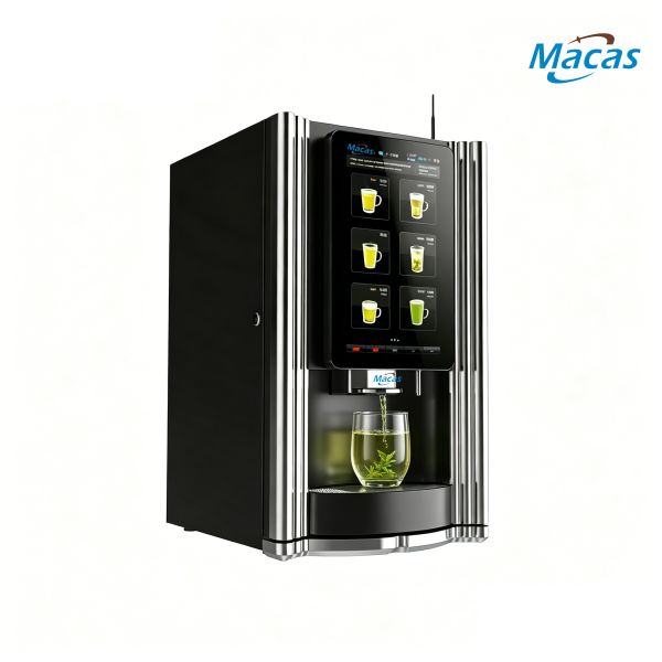 Bean To Cup Coffee Vending Machine with Touch Screen and Adjustable Brew Pressure Suitable for Commercial and Office