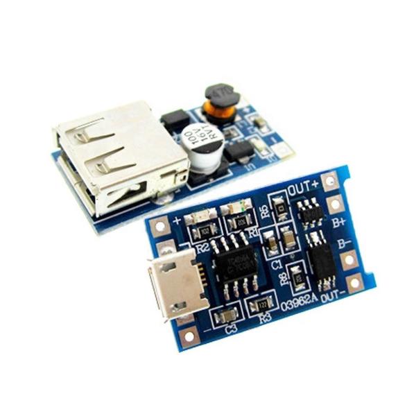 0.9V ~ 5V 600MA USB выходное зарядное устройство Mini DC-DC Boost Converter +1A Литийная батарея зарядка TP4056 с защитой Модуль одной пластины