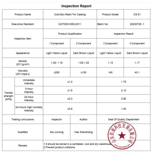 C5H6O2 Синтетическая литая смола для изготовления ядра в литейных заводах от светло-желтого до темно-коричневого цвета