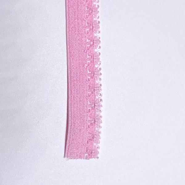 Customized Knitted Picot Edges Elastic Band Nylon Polyester Strap Webbing