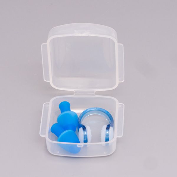 2025 New Model Swimming Nose Clamp Earplug Set - Waterproof, Anti-Cough, Comfortable Protective Gear