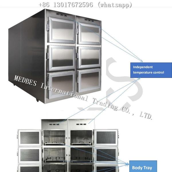 Four Bodies Freezer Funeral Products Six Bodies Cooler Mortuary Refrigerator Corpse cooler corpse freezer