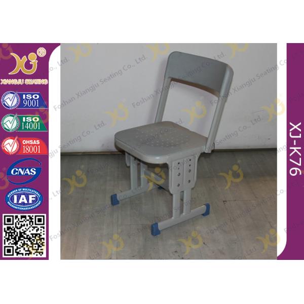 Adjustable School Desk And Chair With Colorful Plastic Seat 5 Years Warranty
