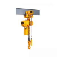 La grue de bloc à chaînes de l'entrepôt 5m/Min Q235B M5 5t 10t fonctionnent par la poignée