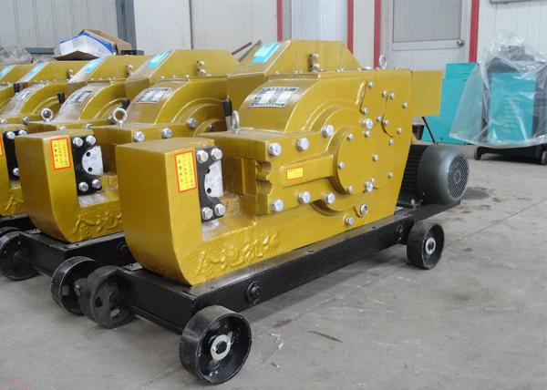 Portable Wheels Rebar Thread Cutting Machine For Max 50 Mm Rebars