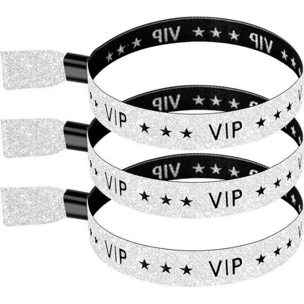 Convenient and Safe RFID Polyester/Ribbon Wristband for Concert Party Festival