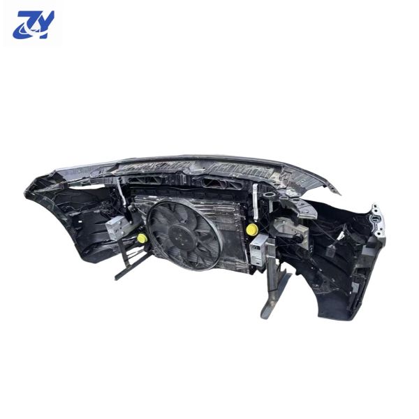 PP Front Bumper Rear Bumper Side Skirt Body Kit Auto Parts for Mercedes-Benz GLA W247 Front Bumper with Grille Diffuser