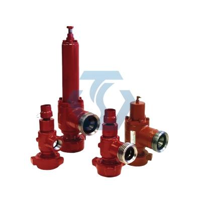 API Standard Drilling Mud Pump Safety Pressure Relief Valve For Parts Oilfield Drilling