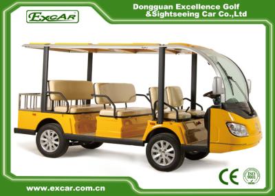 Carro Sightseeing bonde de 8 passageiros com o controlador Trojan de Curtis da bateria