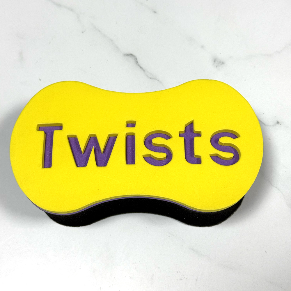 Afro Hair Curl Sponge | Twist Defining Tool for Natural Coils