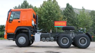 Professional Prime Mover Tractor , 371HP HOWO 6x4 Tractor Truck 10 Wheels LHD RHD