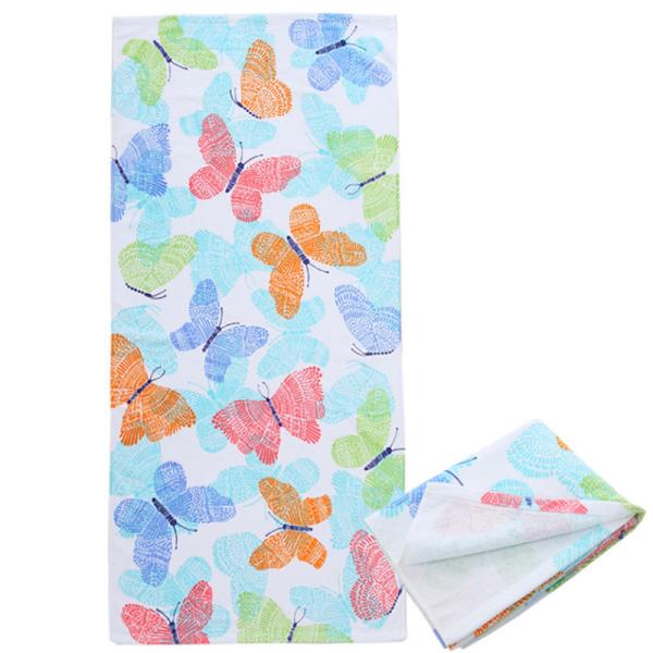 30x60 100% Cotton Velour Beach Towels With Customized Service