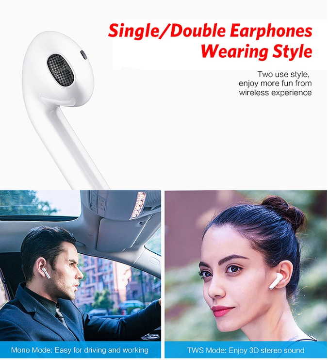 Шум IPX4 отменяя i27 TWS беспроводное Bluetooth Earbuds