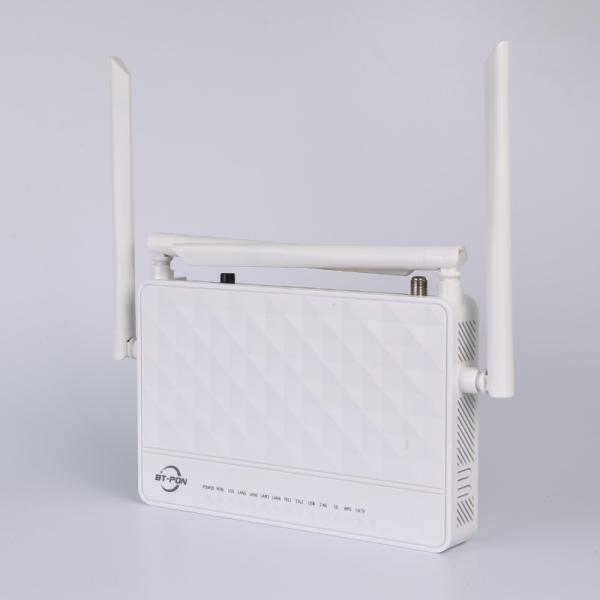 Faixa dupla ONU de 2VOIP 4GE 1USB CATV 2.4G 5G 5DBI WIFI XPON