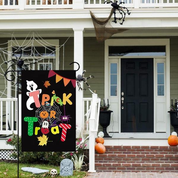 Aluminum Fiberglass 3.4m Double Sided Garden Flag Silk Screen Printing