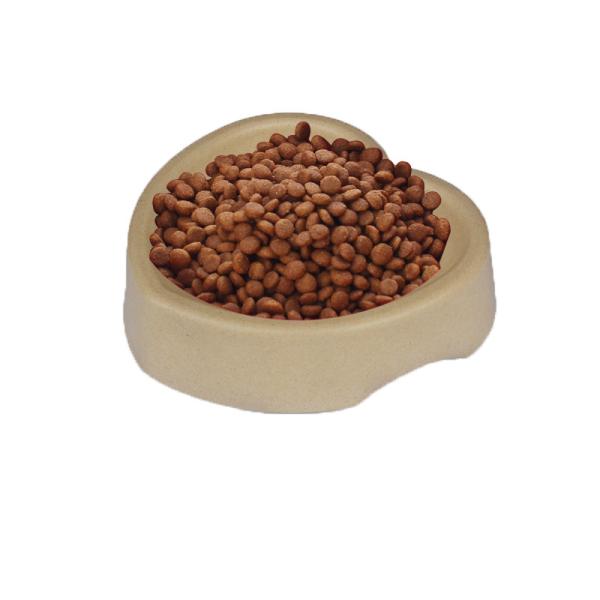 Heart Shaped Dog And Cat Bowls Cute Unbreakable Durable Pet Bowl 200g Weight