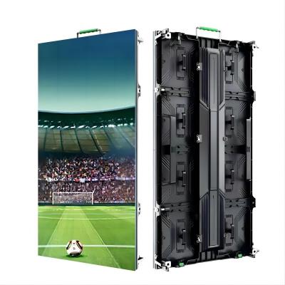 Painel de exibição LED de aluguer de palcos externos de alta luminosidade