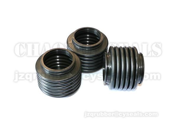 Eco Friendly Rubber Bellow Seal 120 ℃ Heat Proof Abrasion Resistance Performance