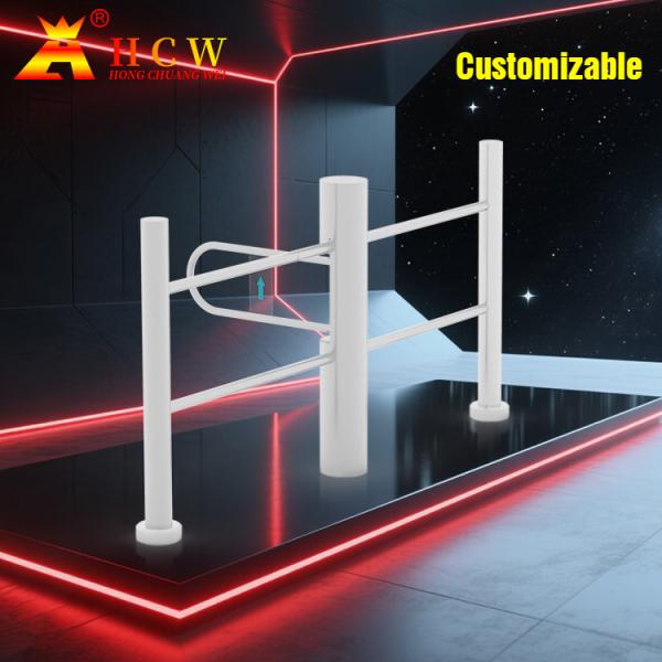 Largeur à mi-corps d'entrée de Swing Barrier Turnstile 300-800mm de lecteur de Code QR
