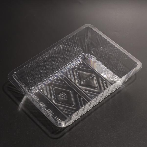 BPA Free Disposable PET Food Plate Tray With Customized Printing
