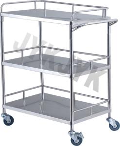 ODM Lockable Medical Trolley Cart Clinical Hospital Equipment For Records