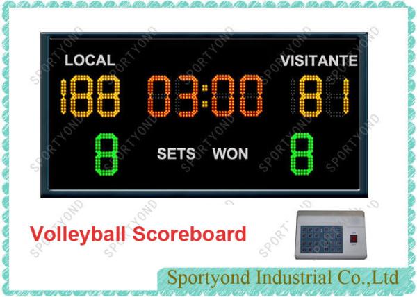 Super Bright LED Volleyball/Basketball  Electronic Scoreboard with TIme display