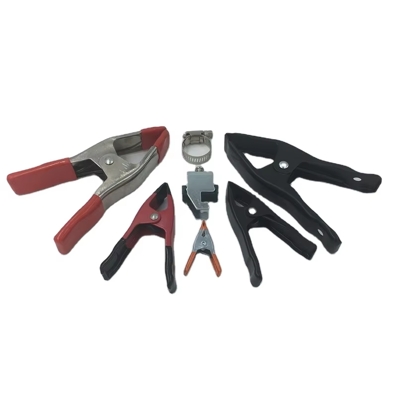 Multifunctional Metal Spring Clamp Fabricating Tools Woodworking a Type Clamp