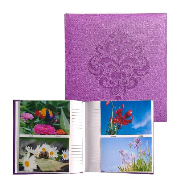 Aper retira o núcleo da viscose de couro do álbum de fotografias do bolso de tampa de 6 polegadas personalizada