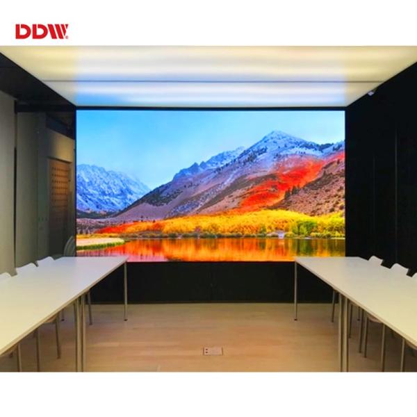UHD 1.25mm Fine Pixel Pitch LED Screen Panel P1.2 4K Cob Led Display Video Wall for Indoor HD Advertising Show