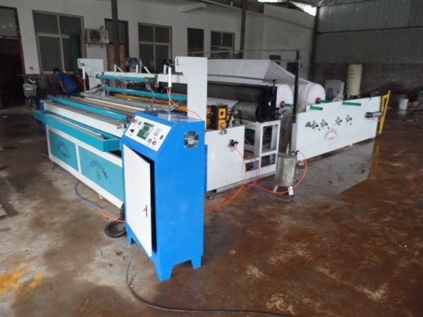 Automatic Rewinding jumbo Roll Toilet Tissue Paper Making Machine
