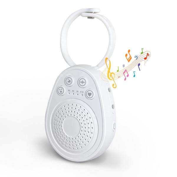 Lightweight ABS Portable White Noise Machine 20 Sound Sources Cute White Noise Machine