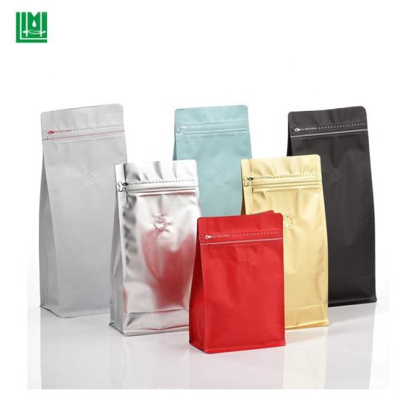 Moisture Proof Eco Flexible Zipper 500g Packaging Coffee Bags