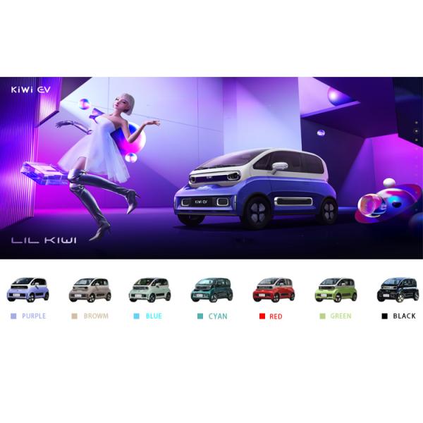 Stylish Wuling Automobile Baojun Kiwi EV 's Hottest Adult Speed Electric Vehicle 2024