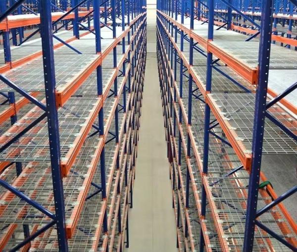 2 Floors Mezzanine Racking System , Industrial Storage Mezzanine Platforms