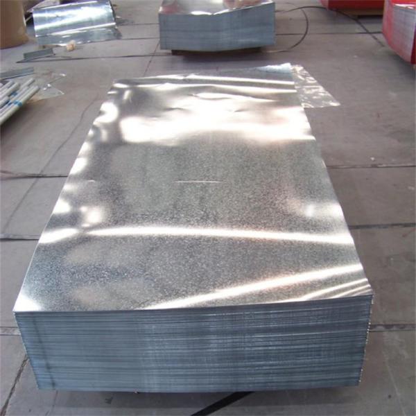 DC53D+Z160 EN Galvanized Steel Sheet Zinc Coated Hot Dipped 5mm Bright Color ASME