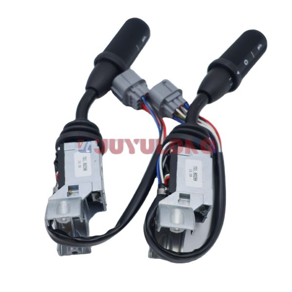 JUYULONG Turn signal Switch 70180296 70180299 for JCB Excavator Construction Machinery Parts