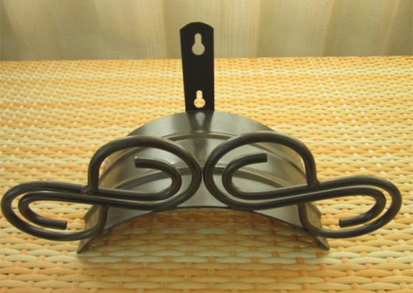 Black Smooth Decorative Garden Hose Holder For Organize Expandable Water Hose