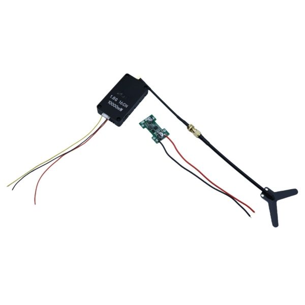 15 Channels Analog Video Transmitter 1.8GHZ With Adjustable High Power Output