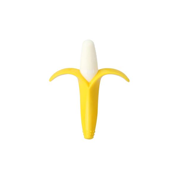 Slow Flow Teething Soothers Infant Pacifier Banana Shape Teething Soothers For Infants