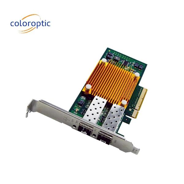 10G Dual Port Infiniband Pcie Card Optical NIC Pci Express 3.0 Pcie Gigabit Card