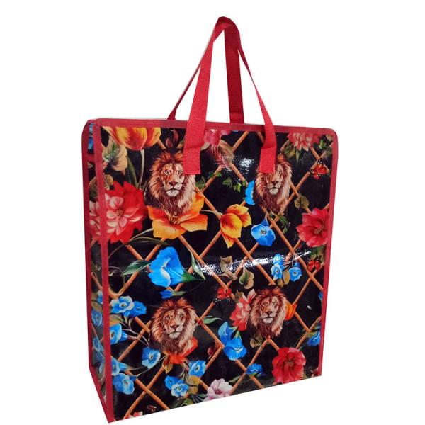 Superficie lisa bolso de compras tejido Pp personalizado