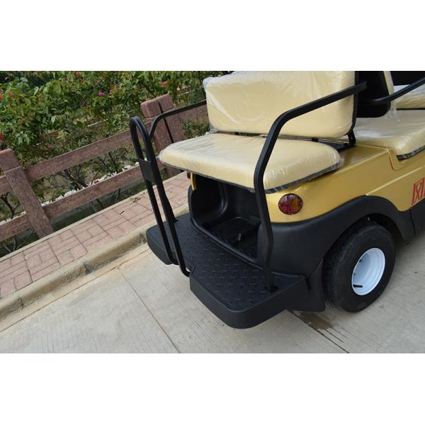 4 автомобиля гольфа места привода 6 колеса электрических с золотым цветом/электрическим багги гольфа