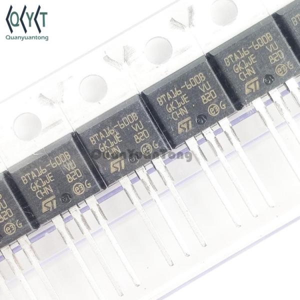 TRIAC BTA16-600B  Thysitor Scr 16A/600V Transistors BTA16  Transistor Through hole Package TO-220 Thysitor Original