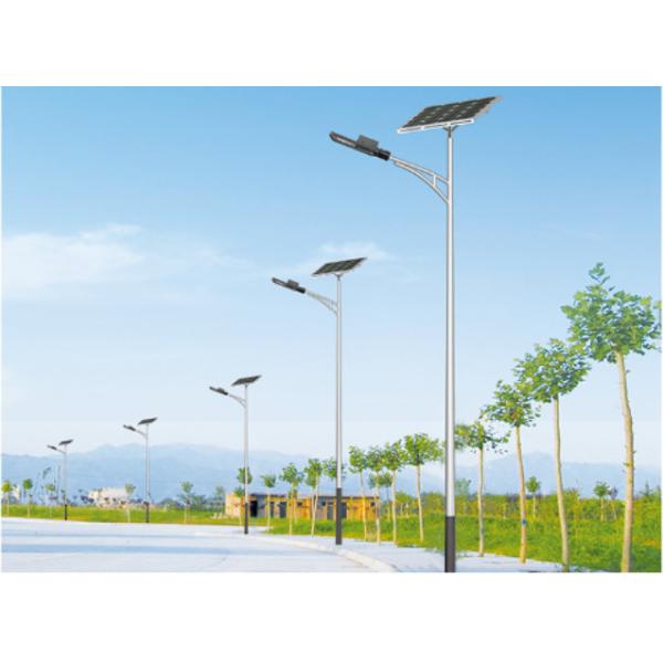 la protection de l'environnement menée solaire de transmissivité spécifique élevée exempte d'entretien de lumière de jardin a mené le réverbère solaire