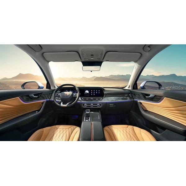 2024 Hongqi HS5 Intermediate SUV and Fast Speed with White Exterior Color