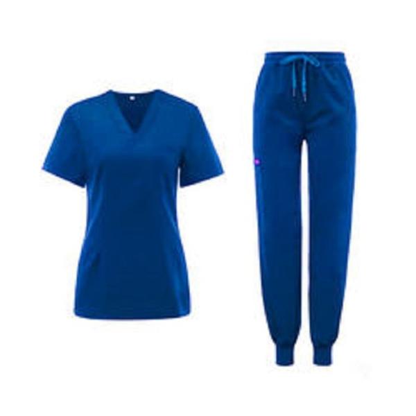 Custom Rayon Mix Fabric Cotton Hospital Surgical Healthcare Worker Scrubs