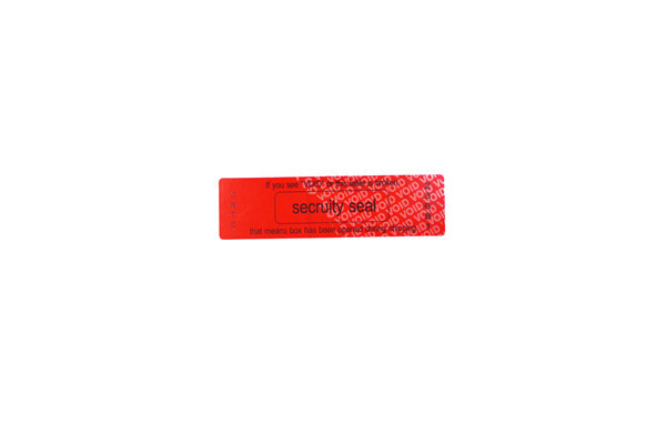 Cheap Serial number Barcode shipping Tamper seal sticker with good quality
