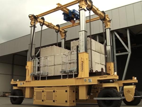 Telescopic Hydraulic Tire Portable Crane 100 Ton Small Footprint Heavy Lifting Capacity