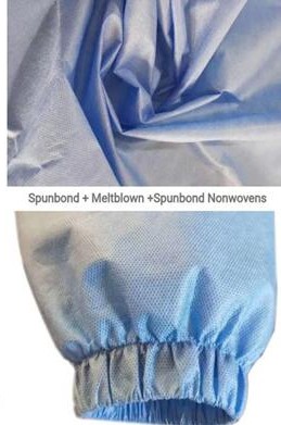 Medical Grade 75gsm Melt Blown Nonwoven Fabric